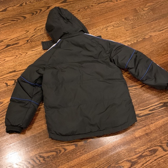 ZeroXposur down jacket side 14/16 with detachable hood (black, grey, blue) - Picture 8 of 15